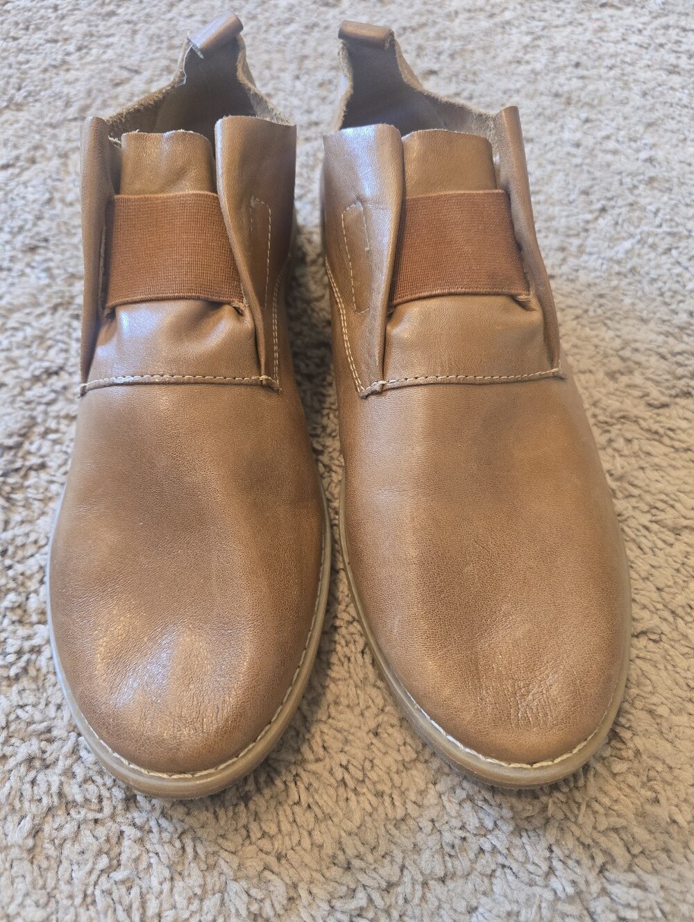 Hush Puppies Women's 11 Annerley Clever slip-on Loafers Tan Leather